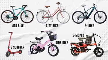 Types of Bicycles and Essential Spare Parts for Every Rider